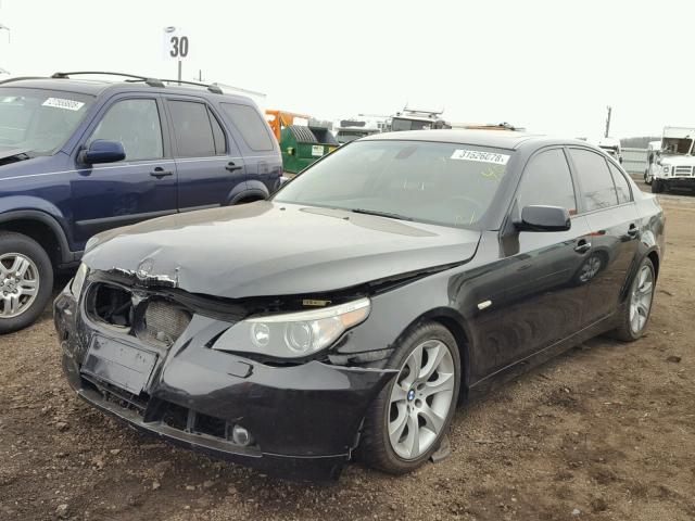 WBANB33534B087876 - 2004 BMW 545 I BLACK photo 2