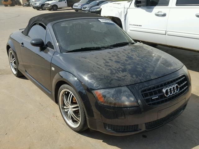 TRUUT28N031014554 - 2003 AUDI TT QUATTRO BLACK photo 1