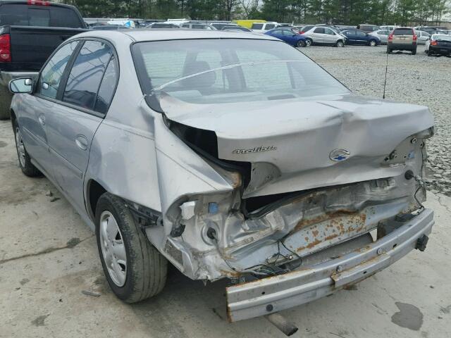 1G1ND52T1X6122977 - 1999 CHEVROLET MALIBU SILVER photo 3