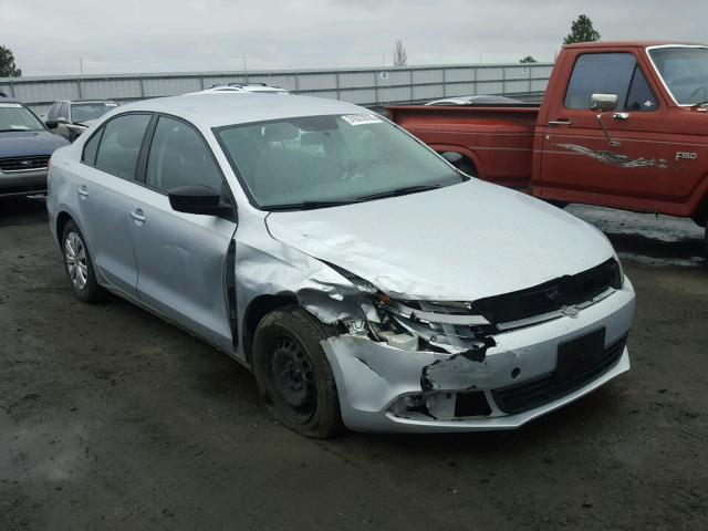 3VW2K7AJ4BM094190 - 2011 VOLKSWAGEN JETTA BASE 银色 照片 1