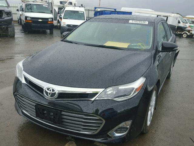 4T1BK1EB9FU159082 - 2015 TOYOTA AVALON XLE BLACK photo 2