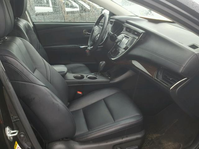 4T1BK1EB9FU159082 - 2015 TOYOTA AVALON XLE BLACK photo 5