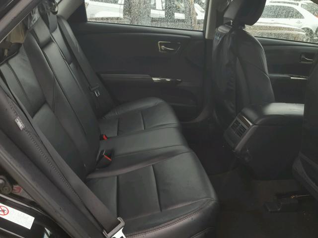 4T1BK1EB9FU159082 - 2015 TOYOTA AVALON XLE BLACK photo 6