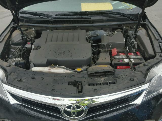 4T1BK1EB9FU159082 - 2015 TOYOTA AVALON XLE BLACK photo 7