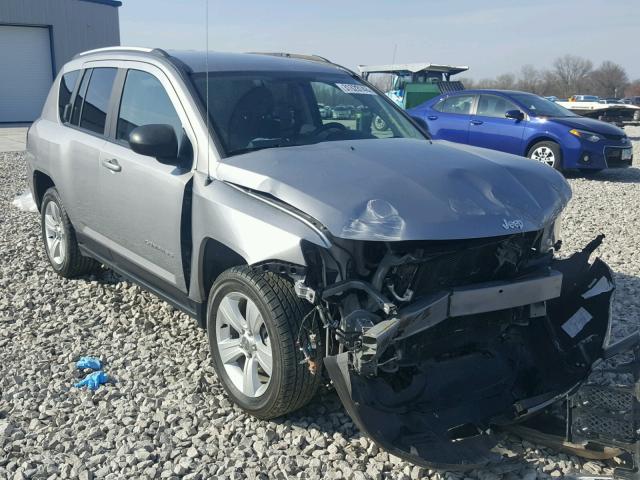 1C4NJDBB2HD142847 - 2017 JEEP COMPASS SP GRAY photo 1