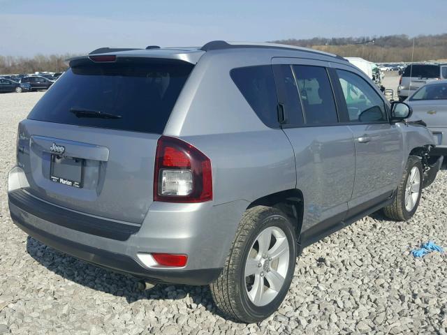 1C4NJDBB2HD142847 - 2017 JEEP COMPASS SP GRAY photo 4