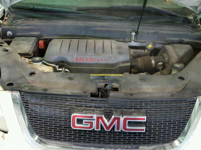 1GKER137X7J163502 - 2007 GMC ACADIA SLE WHITE photo 7