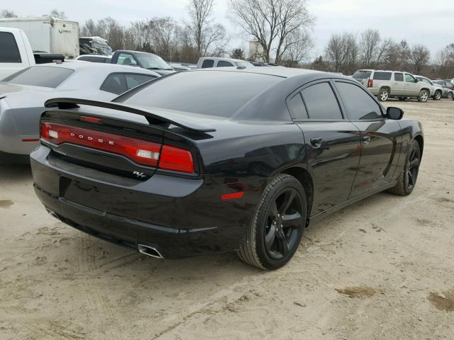 2C3CDXCT0EH162413 - 2014 DODGE CHARGER R/ BLACK photo 4