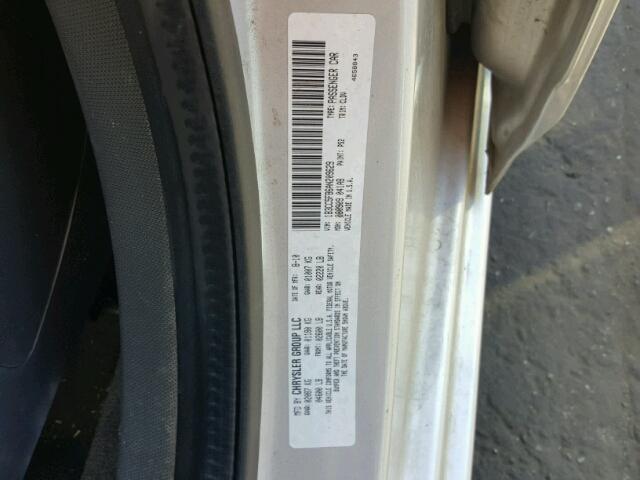 1B3CC5FB6AN209629 - 2010 DODGE AVENGER R/ SILVER photo 10