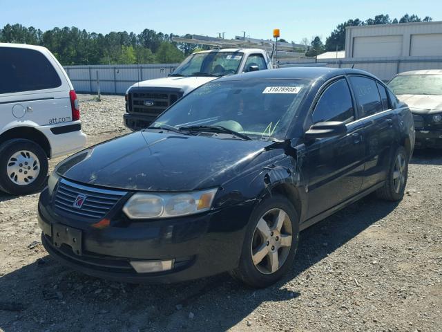 1G8AL58F96Z184015 - 2006 SATURN ION LEVEL BLACK photo 2