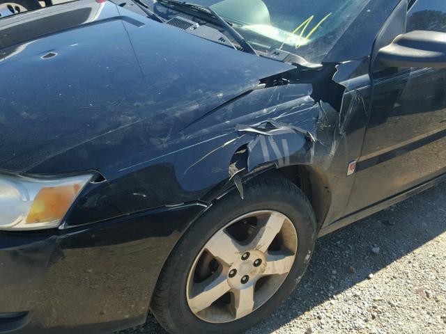 1G8AL58F96Z184015 - 2006 SATURN ION LEVEL BLACK photo 9