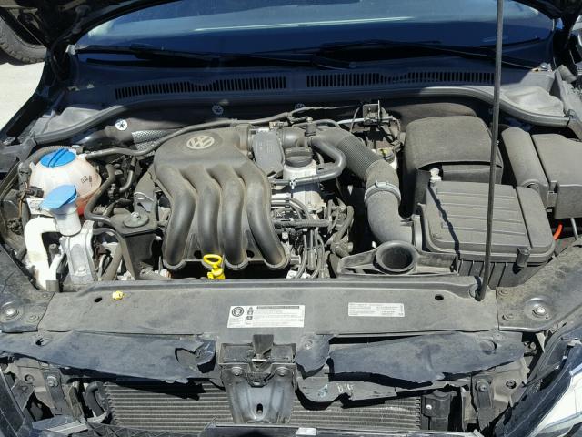 3VW2K7AJ2EM405572 - 2014 VOLKSWAGEN JETTA BASE 黑色 照片 7