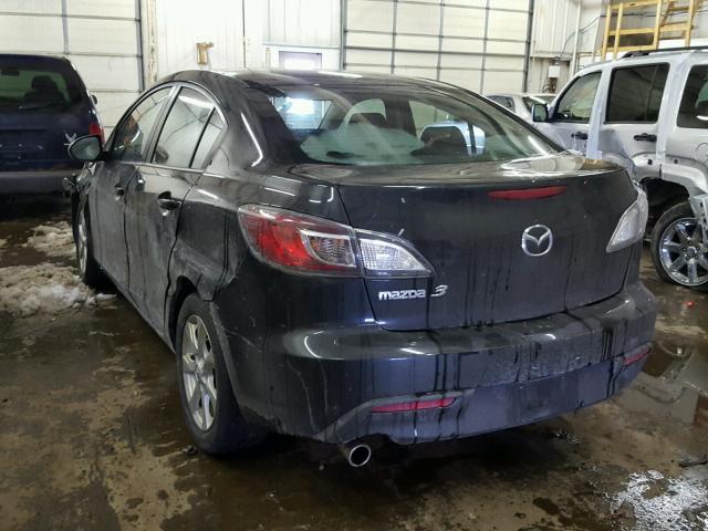 JM1BL1VF7B1446047 - 2011 MAZDA 3 I BLACK photo 3