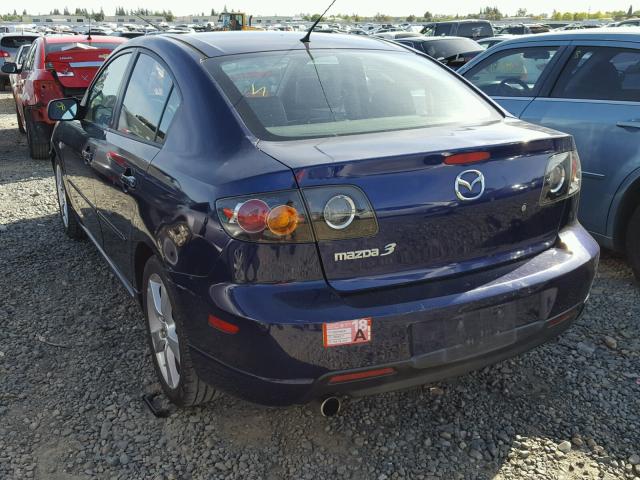 JM1BK324161434144 - 2006 MAZDA 3 S BLUE photo 3