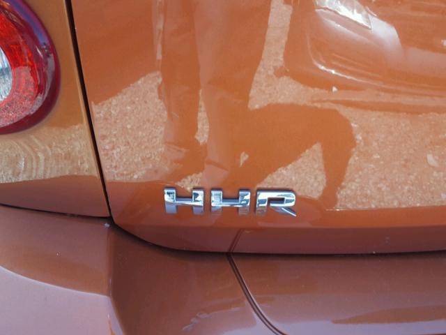 3GNDA13D88S610100 - 2008 CHEVROLET HHR LS ნარინჯისფერი ფოტო 10