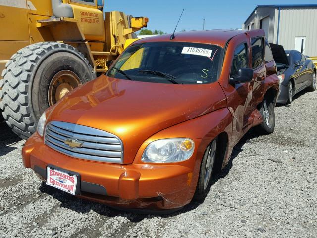 3GNDA13D88S610100 - 2008 CHEVROLET HHR LS ნარინჯისფერი ფოტო 2