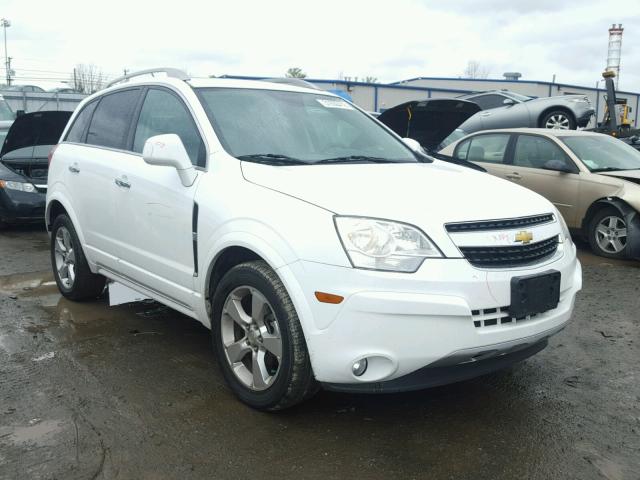 3GNAL4EK3ES634746 - 2014 CHEVROLET CAPTIVA LT WHITE photo 1