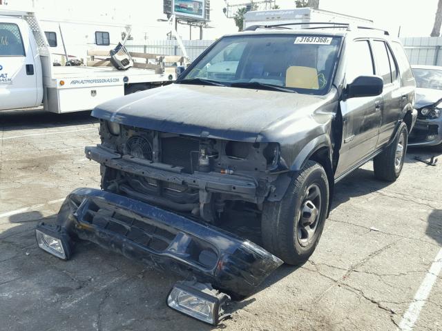 4S6CK58W214402807 - 2001 HONDA PASSPORT E BLACK photo 2