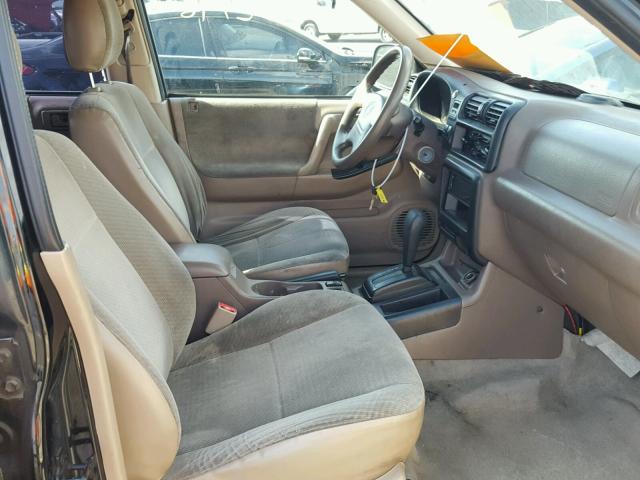 4S6CK58W214402807 - 2001 HONDA PASSPORT E BLACK photo 5