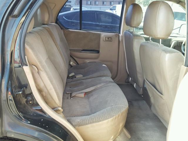 4S6CK58W214402807 - 2001 HONDA PASSPORT E BLACK photo 6