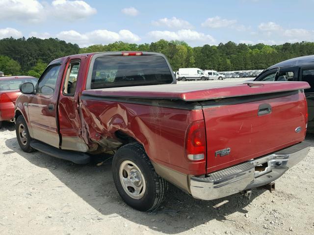 2FTRX17W34CA64017 - 2004 FORD F-150 HERI RED photo 3