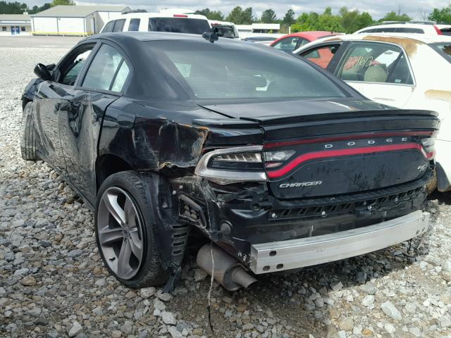 2C3CDXCT4HH571776 - 2017 DODGE CHARGER R/ BLACK photo 3