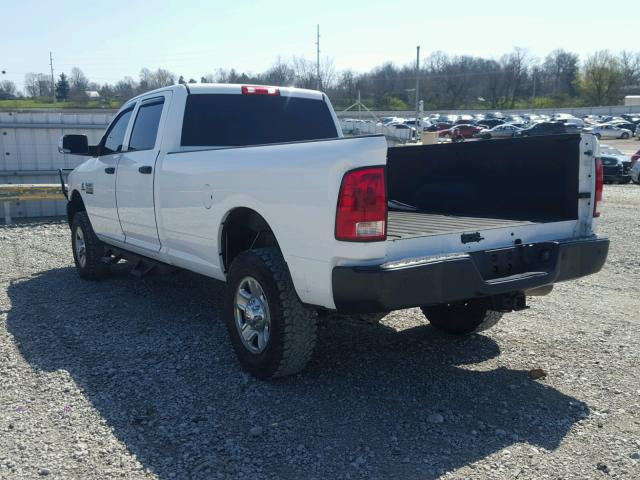 3C6UR5HLXEG245983 - 2014 RAM 2500 ST WHITE photo 3