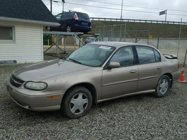1G1NE52J2Y6337751 - 2000 CHEVROLET MALIBU LS თაფლისფერი ფოტო 2