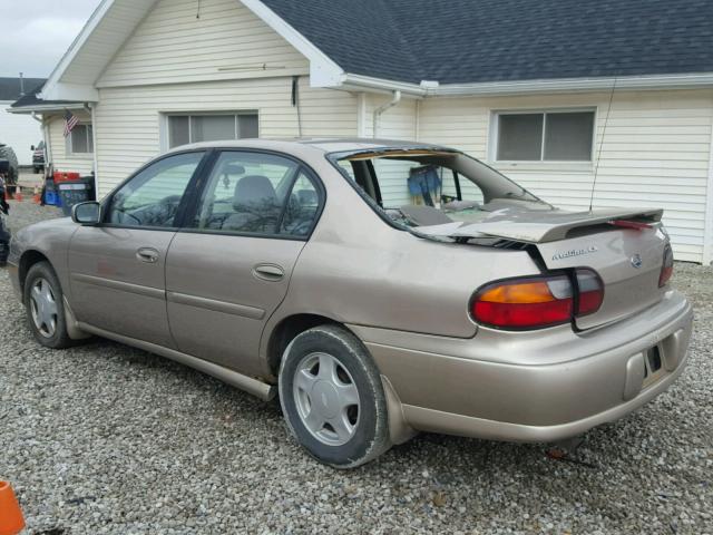 1G1NE52J2Y6337751 - 2000 CHEVROLET MALIBU LS თაფლისფერი ფოტო 3