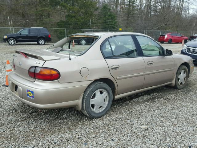 1G1NE52J2Y6337751 - 2000 CHEVROLET MALIBU LS თაფლისფერი ფოტო 4
