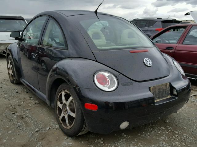 3VWBC21C2YM487454 - 2000 VOLKSWAGEN NEW BEETLE 黑色 照片 3