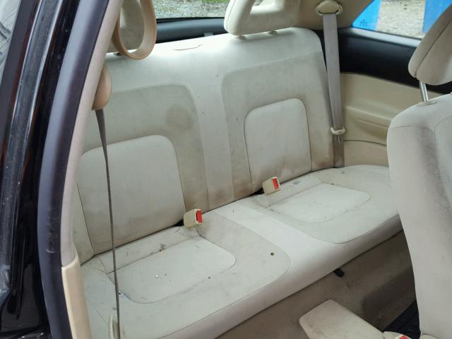 3VWBC21C2YM487454 - 2000 VOLKSWAGEN NEW BEETLE 黑色 照片 6