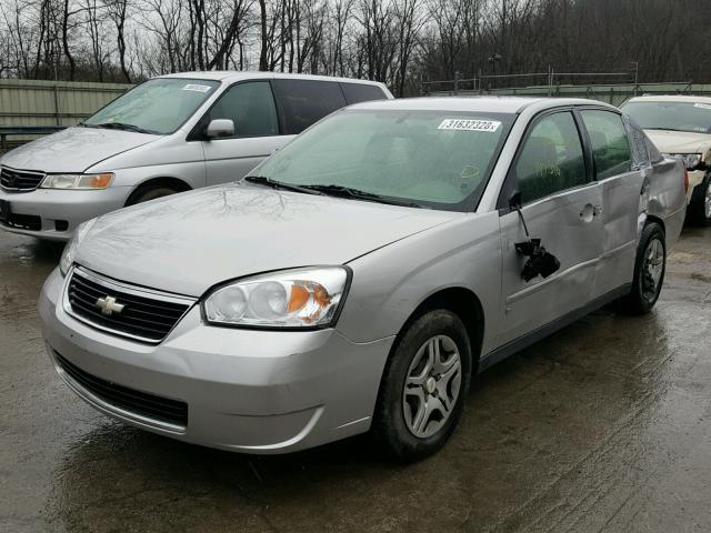 1G1ZS51F86F119480 - 2006 CHEVROLET MALIBU LS ვერცხლისფერი ფოტო 2