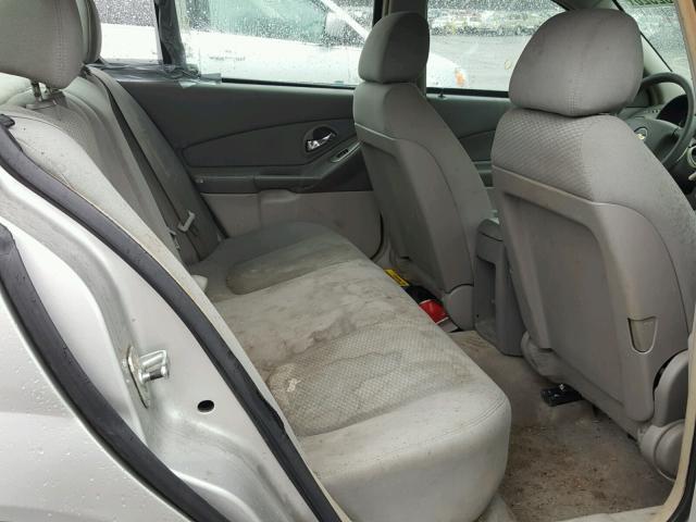 1G1ZS51F86F119480 - 2006 CHEVROLET MALIBU LS ვერცხლისფერი ფოტო 6