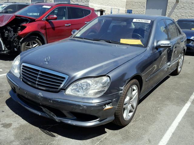 WDBNG70J36A473945 - 2006 MERCEDES-BENZ S 430 GRAY photo 2