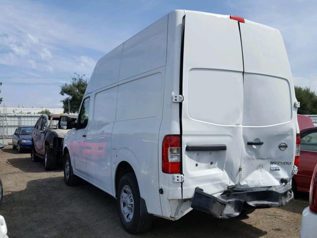 1N6BF0LX6DN106572 - 2013 NISSAN NV 2500 WHITE photo 3