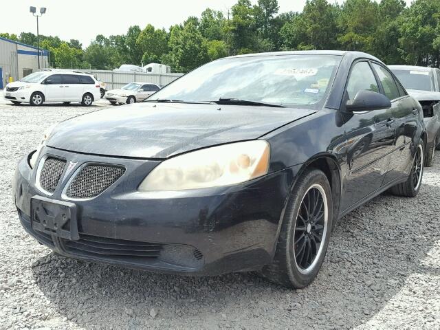 1G2ZF55B764209125 - 2006 PONTIAC G6 SE BLACK photo 2