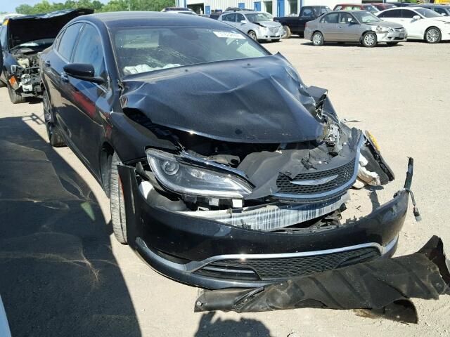 1C3CCCCG3FN515279 - 2015 CHRYSLER 200 C BLACK photo 1