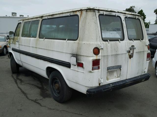 CGL367U220162 - 1977 CHEVROLET VAN WHITE photo 3