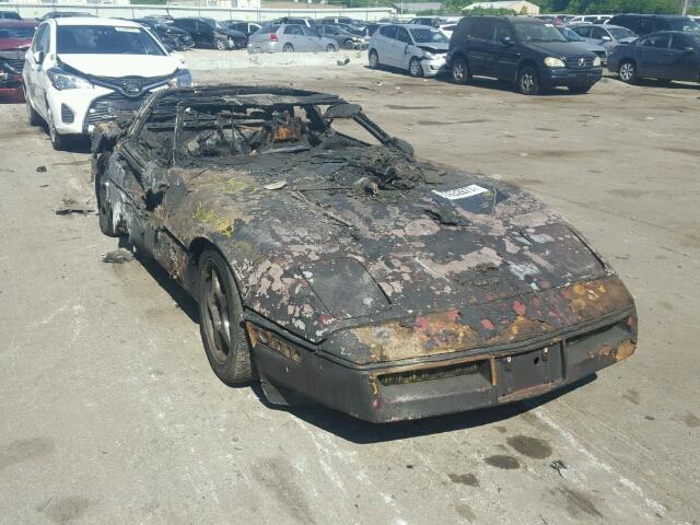 1G1YY2185H5120802 - 1987 CHEVROLET CORVETTE BURN photo 1