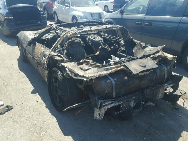 1G1YY2185H5120802 - 1987 CHEVROLET CORVETTE BURN photo 3