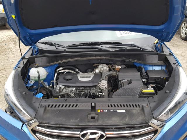 KM8J3CA23GU163723 - 2016 HYUNDAI TUCSON LIM BLUE photo 7