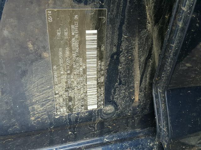 JTLZE4FE6EJ054363 - 2014 TOYOTA SCION XB ლურჯი ფოტო 10