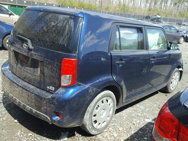 JTLZE4FE6EJ054363 - 2014 TOYOTA SCION XB ლურჯი ფოტო 4