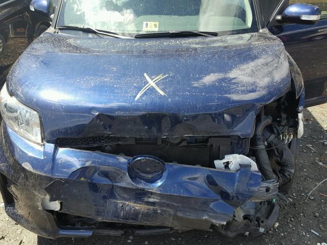 JTLZE4FE6EJ054363 - 2014 TOYOTA SCION XB ლურჯი ფოტო 7