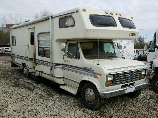 1FDKE30L0HHB09248 - 1987 FORD ECONOLINE WHITE photo 1