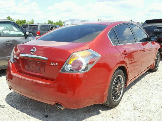 1N4AL21E89N454522 - 2009 NISSAN ALTIMA 2.5 MAROON photo 4