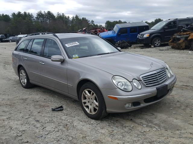 WDBUH82J04X122142 - 2004 MERCEDES-BENZ E 320 4MAT BEIGE photo 1