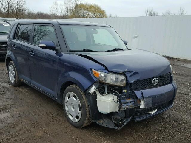 JTLKE50E281052386 - 2008 TOYOTA SCION XB BLUE photo 1