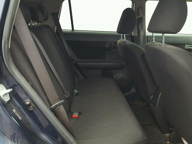 JTLKE50E281052386 - 2008 TOYOTA SCION XB BLUE photo 6
